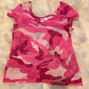 Pink Camouflage Tee #64